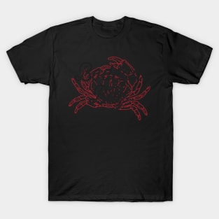 Bodega Bay California Red Crab T-Shirt